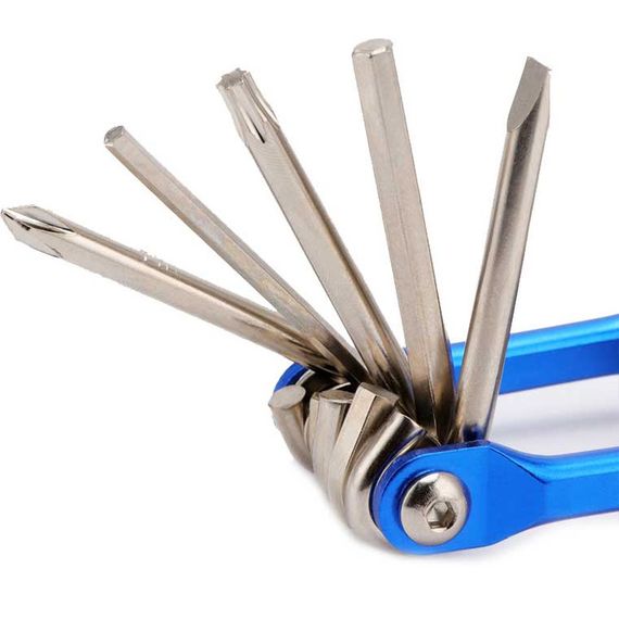 Багатофункціональний велосипедний ключ BG-2121 Мультитул 11 предметів | Зображення 9