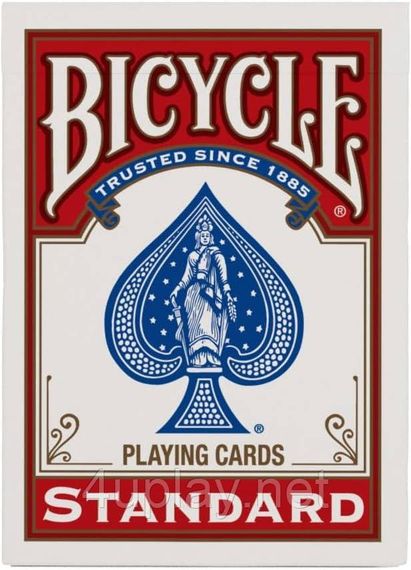 Гральні карти Bicycle Standard Playing Cards Червоні