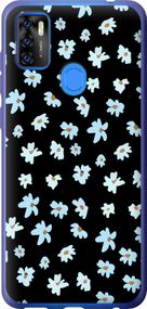 Чехол на ZTE Blade A7S 2020 Цветочный "4900u-2454-17620"