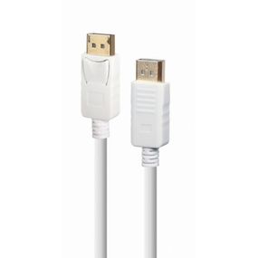 Кабель мультимедийный DisplayPort M to DisplayPort M 1.8m V1.2 Cablexpert (CC-DP2-6-W)
