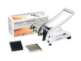 Машинка для нарезки картофеля фри, ручная картофелерезка Potato Chipper Металическая