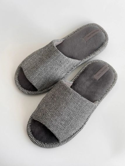 Хатні тапочки 590869 Сірі 40-41 42-43 44-45 46