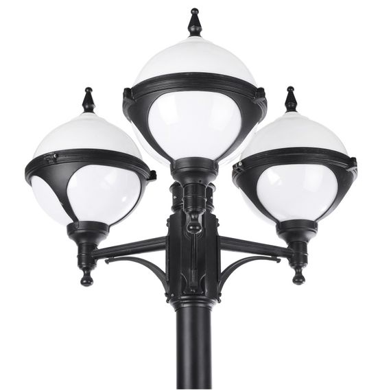 Уличный фонарь садово-парковый GL-04 E-3 BLACK ІР33 | Зображення 1