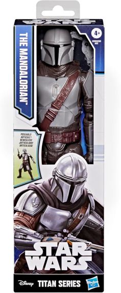 Игровая фигурка Мандалорец 30 см Оригинал Hasbro Star Wars Titan Series The Mandalorian | Зображення 2