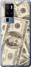 Чехол на Vivo X50 Pro Plus Доллары "3016u-2056-17620"