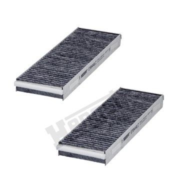 Фильтр салона угольный компл. Audi A6 04-11, Hengst, E1944LC-2,