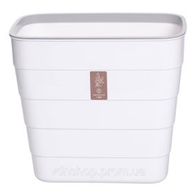 Відро для сміття на дверцята 6 (л) відро для сміття пластикове навісне Білий HP-45-18W