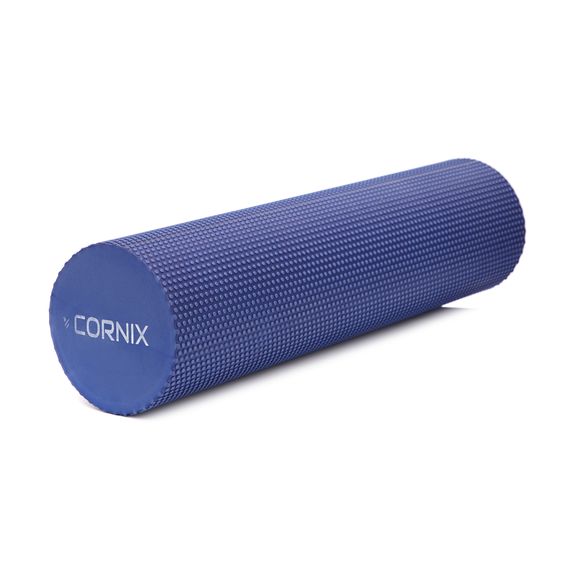 Масажний ролик Cornix EVA+ 60 x 15 см (валик, ролер) XR-0309 Navy Blue | Зображення 4