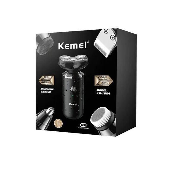 Професійна електробритва-тример Kemei 5 в 1 KM-1004 (45557-KM-1004_737) | Зображення 2