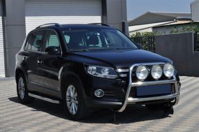 Кенгурятник WT018 (нерж) для Volkswagen Tiguan 2007-2016 гг