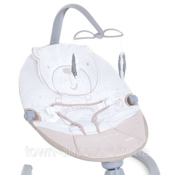 Детские качели CUTE ME 1116 Beige, на радиоуправлении | Зображення 2