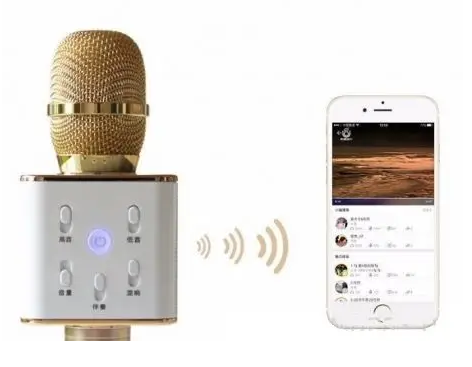 Бездротовий караоке мікрофон Q7 Bluetooth | Зображення 1