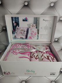 Комплект постільної білизни Nazenin  83961 Туреччина Для ліжечка  Бавовна