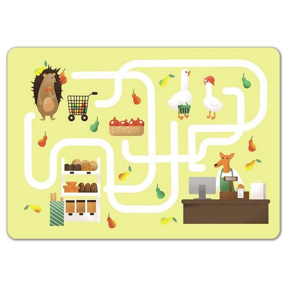 Дитячі розвивальні картки "Пиши-стирай Лабіринти" 1781001 | Зображення 2