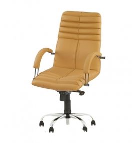 Кресло Новый Стиль GALAXY steel LB MPD CHR68 (Экокожа)