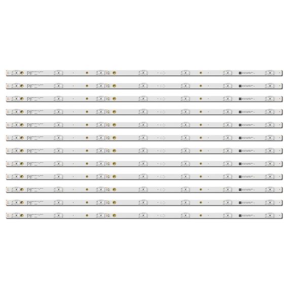 LED підсвітка TV 75" GIC75LB08_3030F2.1D_V1.1_20181016 4C-LB7507-ZM05J/03J 755425 75S421 75EP660 75S423 12шт.