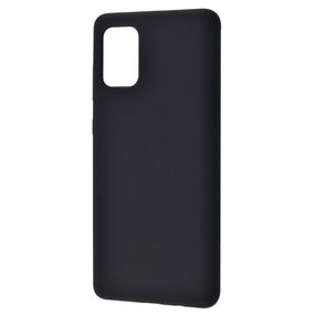 Чохол Silicone Cover Case для Samsung A71 Black