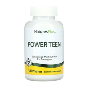 Мультивітаміни для підлітків Nature's Plus Power Teen 180 таблеток