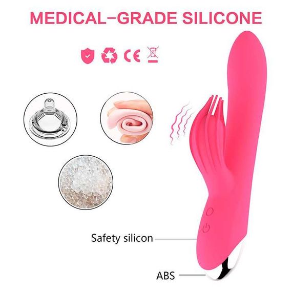 Вибратор кролик для точки G и клитора Mr. Rabbit фуксия | Зображення 6