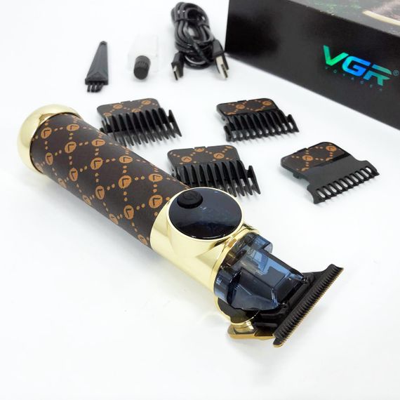 Тример для складної стрижки волосся VGR, Професійна машинка для стрижки волосся з насадками CB-68 | Зображення 3