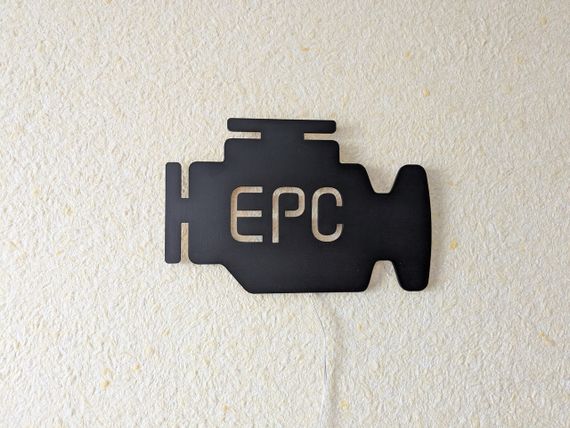 Панно декоративная картина на стену Check Engine EPC 300х195 acr-p000184