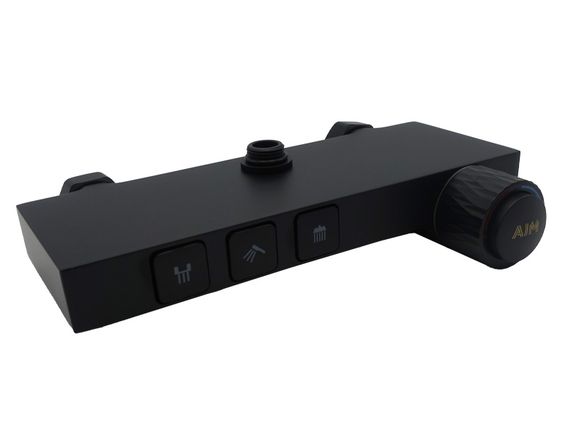 Душова система AIM зі змішувачем на 3 функції чорний матовий DG06344-2 (matte black) | Зображення 2