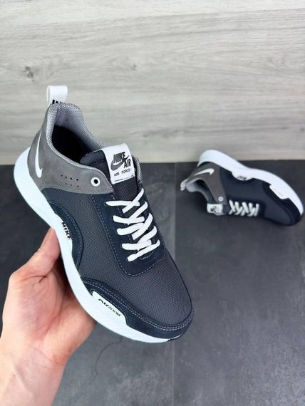 Кросівки демісезонні  Nike колір синій / сірий | Зображення 3