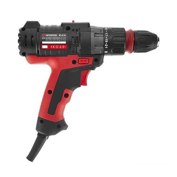 Дриль-шурупокрут електричний 420 Вт INTERTOOL WT-0110 | Зображення 3