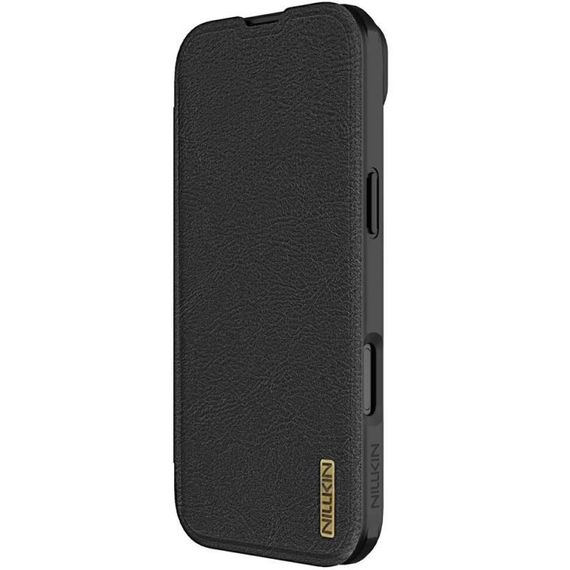 Шкіряний чохол-книжка Nillkin Qin Pro Camshield для Apple iPhone 17 Air (6.5") Black | Зображення 1