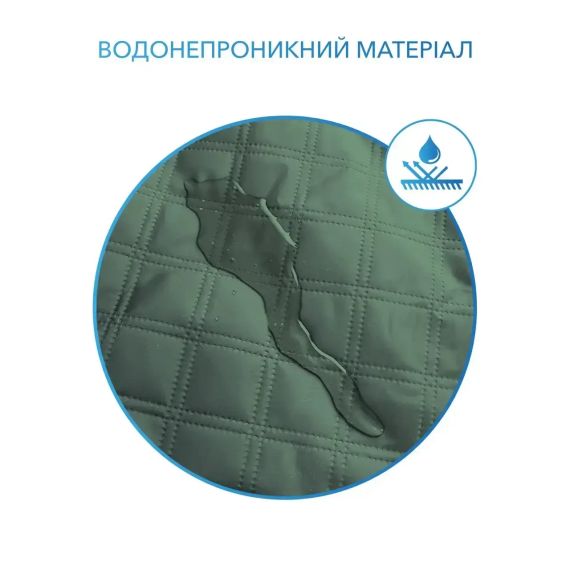 Зимний спальный мешок с подогревом USB 215*65, теплый спальник ковдра с подогревом до -30 зеленый | Зображення 4