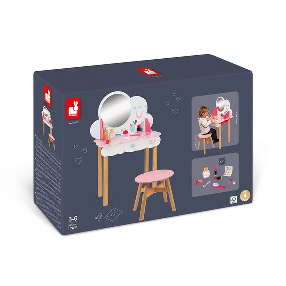 Игровой набор Janod Туалетный столик и стульчик J06553 | Зображення 3