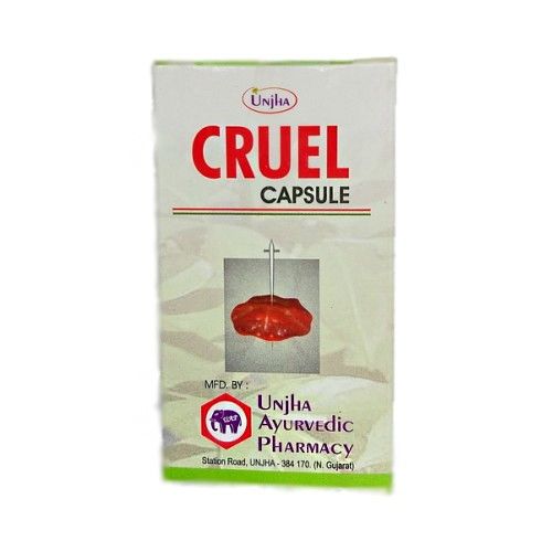 Уджа Круель, 15 капсул, поддержка здоровья при болезнях, Unjha Cruel