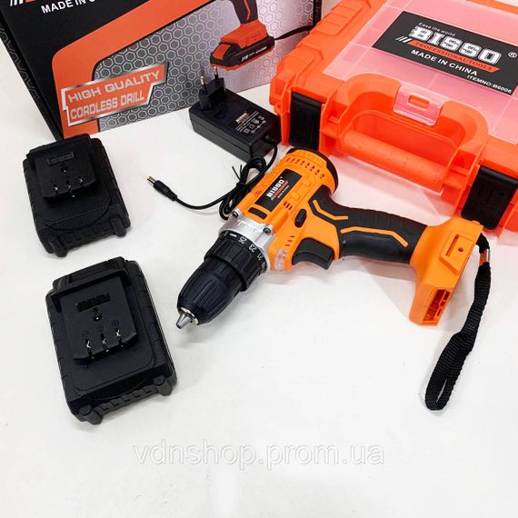 Аккумуляторная дрель-шуруповертка, Дрель шуруповерт отвертка с насадками, Компактный легкий шуруповерт NT-55 | Зображення 3