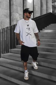 Футболка з ДТФ принтом (оверсайз)