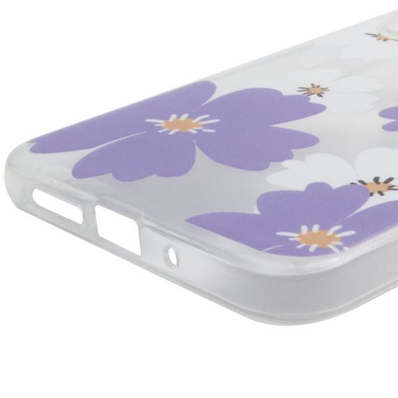 Чохол TPU Clear Joy для Xiaomi Redmi 15 4G (Global) / 5G Pastel Daisies | Зображення 4