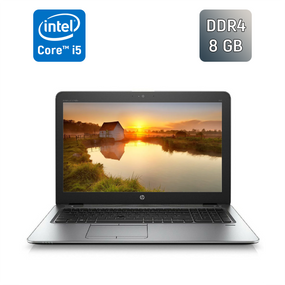 Ноутбук HP EliteBook 850 G3 / 15.6" (1920x1080) IPS / Intel Core i5-6200U (2 (4) ядра по 2.3 - 2.8 GHz) / 8 GB DDR4 / 128 GB SSD / Intel HD Graphics 520 / WebCam б/в