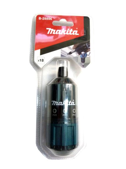 Набор бит и механический битодержатель Makita B-28896 | Зображення 4