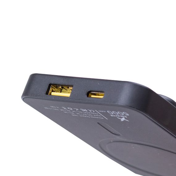 Беспроводной повербанк с быстрой зарядкой на 5000 mah X105 | Зображення 3
