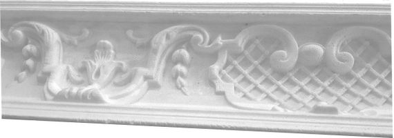 Стельовий плінтус Simja 19006 з орнаментом 100x115x1300 мм | Зображення 1