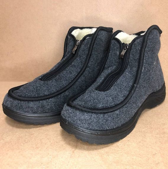 Хутряні бурки 41р, Зручні робочі чоботи, Черевики робочі полегшені Черевики на хутрі CW-14 | Зображення 5