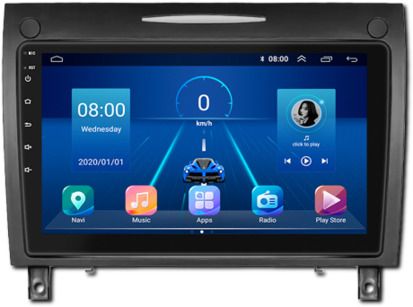 Штатна магнітола Opel Univer 8 з 8-дюймовим IPS екраном, Android 12, 4+32 ГБ, підтримка CarPlay, XPRO (42431-7073B_5754)