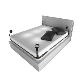 Фіксатори рук і ніг для ліжка LOCKINK BDSM Adjustable Bed Restraint Kit Sex Aura