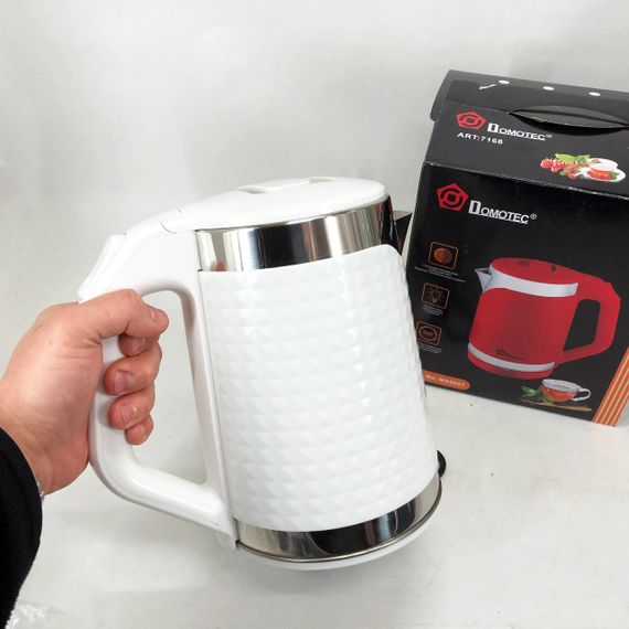 Чайники на подставке, Тихий бытовой чайник, Домашний чайник качественный електрический для дома IR-80 | Зображення 7