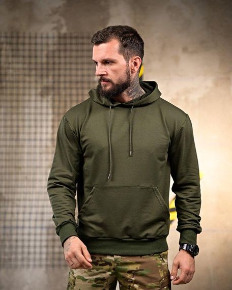 Міл₴тарі Худі Молодість oliva РП7409 | Зображення 1