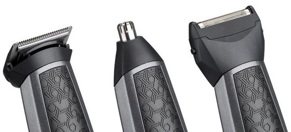 Набір для стрижки волосся BaByliss, 10 в 1, 10 насадок, cірий (MT727E) | Зображення 3