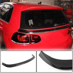 Нижний спойлер (для GTI/R HB 2010-2013, Карбон) для Volkswagen Golf 6