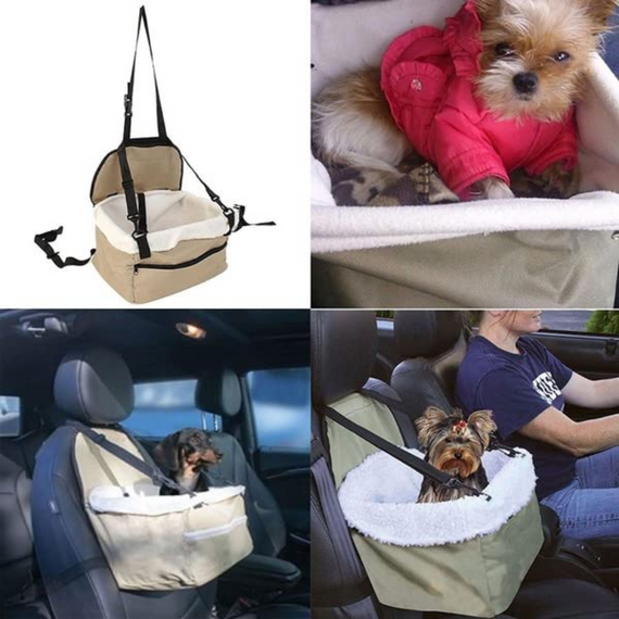 Автомобільна сумка для перевезення тварин Pet Booster Seat, сумка-переноска для перевезення собак і кішок | Зображення 9