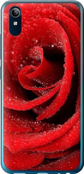 Чехол на Vivo Y91C Красная роза "529u-1762-17620"