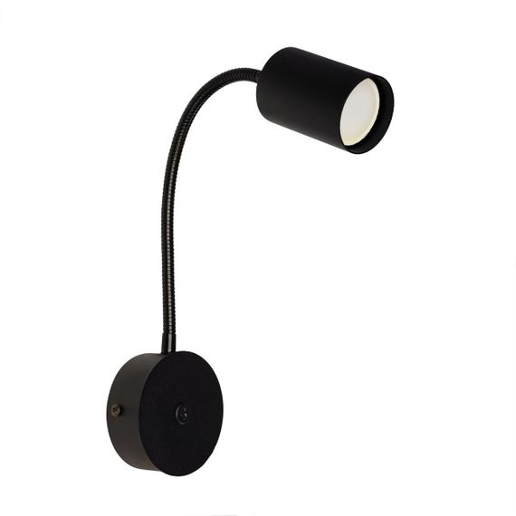 Бра (світильник настінний) Chime GU10 W90GNBT Чорний, Atmolight