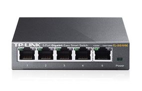 Коммутатор TP-LINK TL-SG105E 5xGE EasySmart Метал. Корпус (TL-SG105E)
